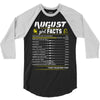 August Girl Facts Leo 3/4 Sleeve Shirt