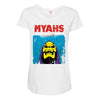 Jaws Parody Lol Skeletor  Myahs Maternity Scoop Neck T-shirt
