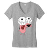 personnage de cartoon Women's V-Neck T-Shirt