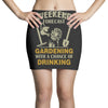 gardening Mini Skirts