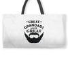 mens grandads bearded Weekender Totes