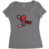 part time job sport shop Women's Triblend Scoop T-shirt