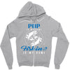 Pop is my Name Fishing Is My Game Zipper Hoodie