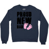 proud new girl Crewneck Sweatshirt