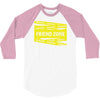 danger danger friend zone funny slogan 3/4 Sleeve Shirt