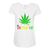 is smoke Maternity Scoop Neck T-shirt