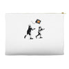 banksy kids play t.v. ball Accessory Pouches