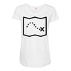 trail marks Maternity Scoop Neck T-shirt