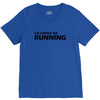 i'd rather be running funny cool run runner marathon sport athlete shi V-Neck Tee