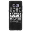 Born In August Samsung Galaxy S8 Plus