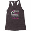 real girls go fishing Racerback Tank