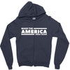 make the america great again Zipper Hoodie