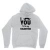 i moustache you to be my valentine Youth Hoodie