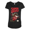dwarf warrior Maternity Scoop Neck T-shirt