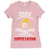 To Be Called A Super Saiyan Ladies Fitted T-Shirt