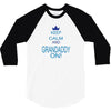 keep calm and grandaddy on! 3/4 Sleeve Shirt