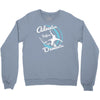adventure before dementia 1 Crewneck Sweatshirt