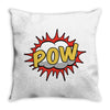 POW! Funny Explosion Cartoon Throw Pillow