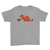 racing rainbow Youth Tee