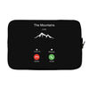 Call From Mountains Laptop sleeve