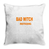 bad witch Throw Pillow