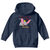 Don't Just Fly Soar Dumbo Youth Hoodie