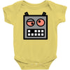 robot funny Baby Bodysuit