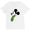 mickey puke V-Neck Tee