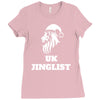 uk jinglist Ladies Fitted T-Shirt