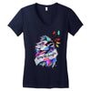 King Of Jungle Women's V-Neck T-Shirt