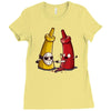 it's only ketchup Ladies Fitted T-Shirt