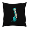 book dinosaurs Throw Pillow