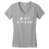 boyfriend   friends tv show parody Women's V-Neck T-Shirt