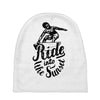 ride into the sunset Baby Beanies