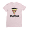 merry crustmas Ladies Fitted T-Shirt