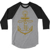 anchored faith 3/4 Sleeve Shirt