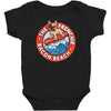 bacon beach Baby Bodysuit