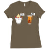 my gut my choice Ladies Fitted T-Shirt