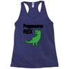 pregasaurus rex Racerback Tank