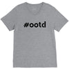 Ootd Outfit Of The Day V-Neck Tee