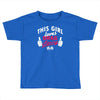 this girl loves drag racing Toddler T-shirt