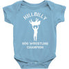 hillbilly hog wrestling champ Baby Onesie