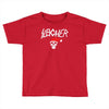 sleigher metal style xmas Toddler T-shirt