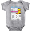 Forget Glass Slippers This Princess Wears Fire Boots Baby Bodysuit