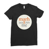 mars inspires me Ladies Fitted T-Shirt