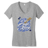 let's drift away Women's V-Neck T-Shirt