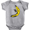 banana halfpipe Baby Bodysuit