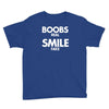 boobs real smile fake Youth Tee