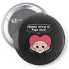 Mommy, Let's Go to Yoga Class! Pin-back button
