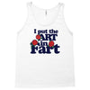 i put the art in fart Tank Top